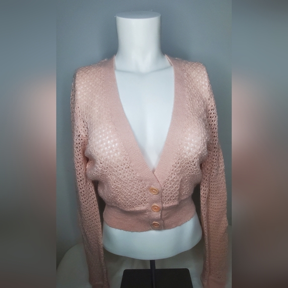 Catherine Malandrino Sweaters - Catherine Malandrino Size M Pink Knit Sweater